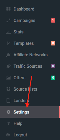How to set a fallback link in landing track